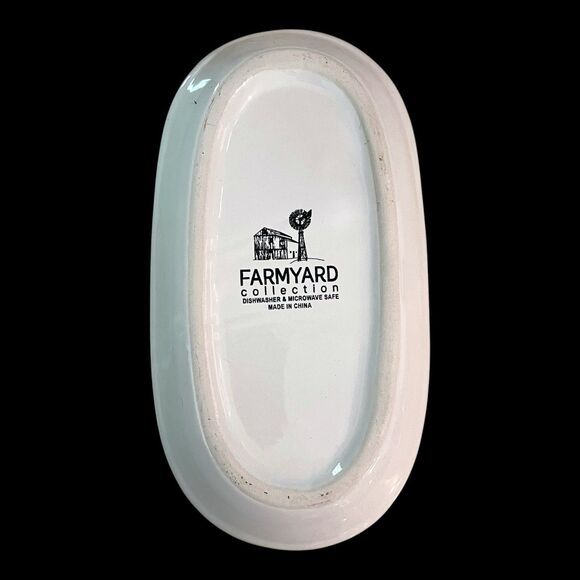 Adorable Vintage Piglet Butter Dish – Hand-Painted 2-Piece Farmyard Collection - Picture 9 of 10